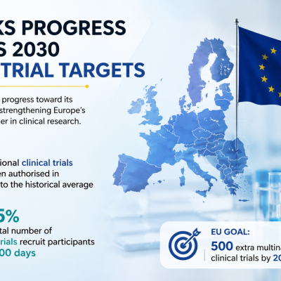 EU Tracks Progress Towards 2030 Clinical Trial Targets in Europe